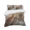 Designart 'Fire and Ice Minerals III' Geometric Bedding Set - Duvet Cover & Shams